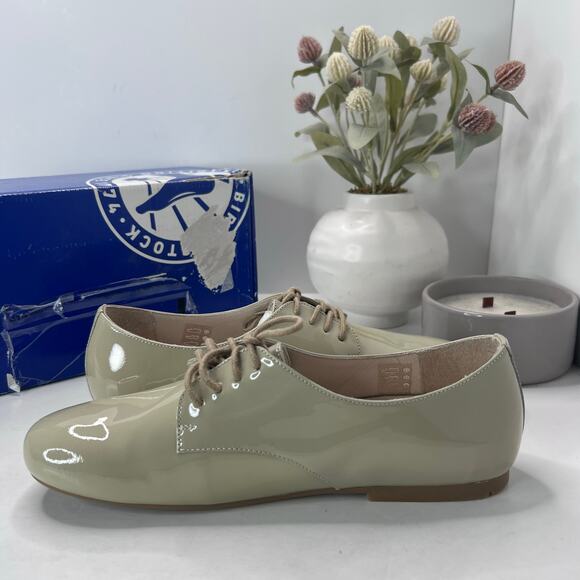 Birkenstock Saunders Patent Leather Clog Cloud Patent Women 9/Men 7 NWB Narrow - Picture 6 of 10